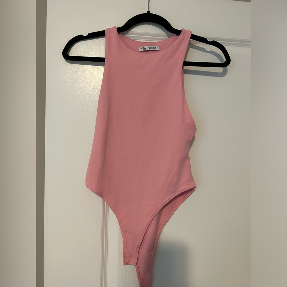 Zara Light Pink Bodysuit
